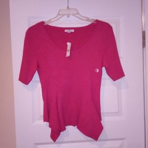 NEW NY&Co Woman's Medium Pink Sweater M NWT